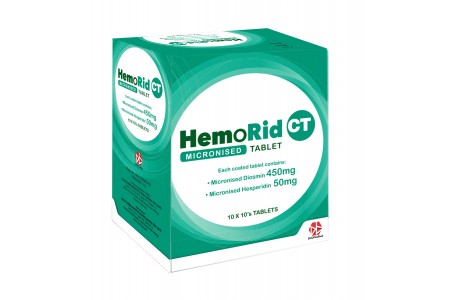 HEMORID CT TABLET 10X10's 